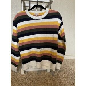 GB Striped Sweater, Multicolored, Size: Small